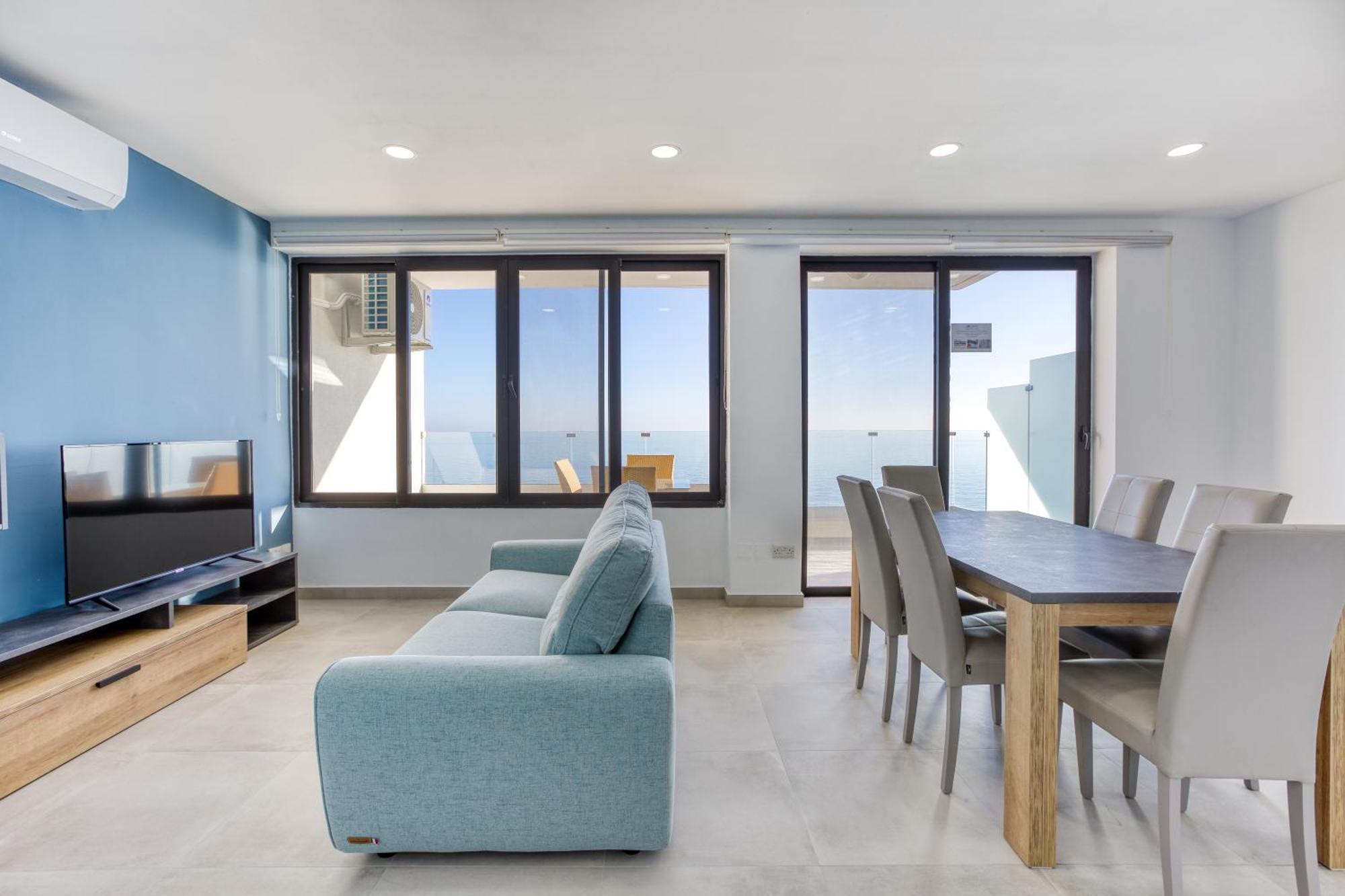 Seafront Sliema Apartment With Balcony & Sea Views By Jl Exterior foto