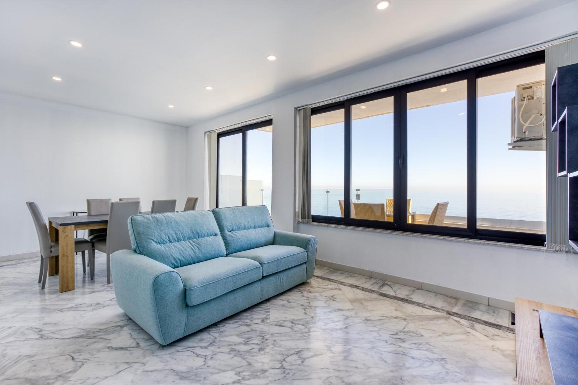 Seafront Sliema Apartment With Balcony & Sea Views By Jl Exterior foto